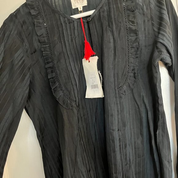 Black blouse - Picture 5 of 5